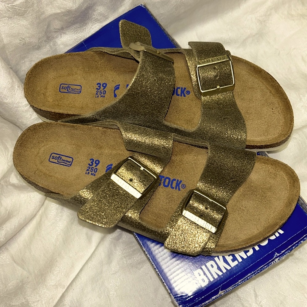 NWT Birkenstock Soft Footbed Arizona BS